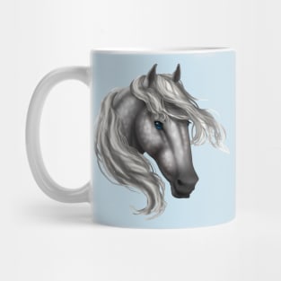 Horse Head - Dapple Blue Eyes Mug